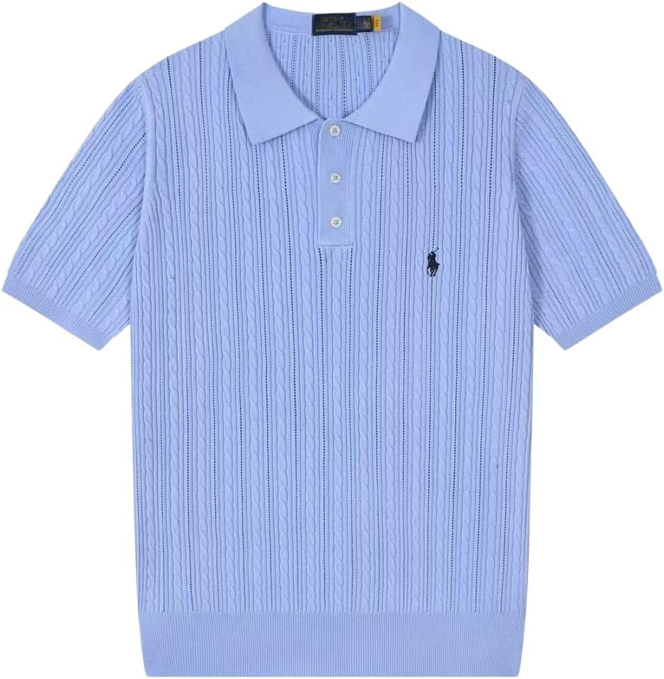 Polo by Ralph Lauren 半袖ニットポロシャツ M Polo by Ralph Lauren